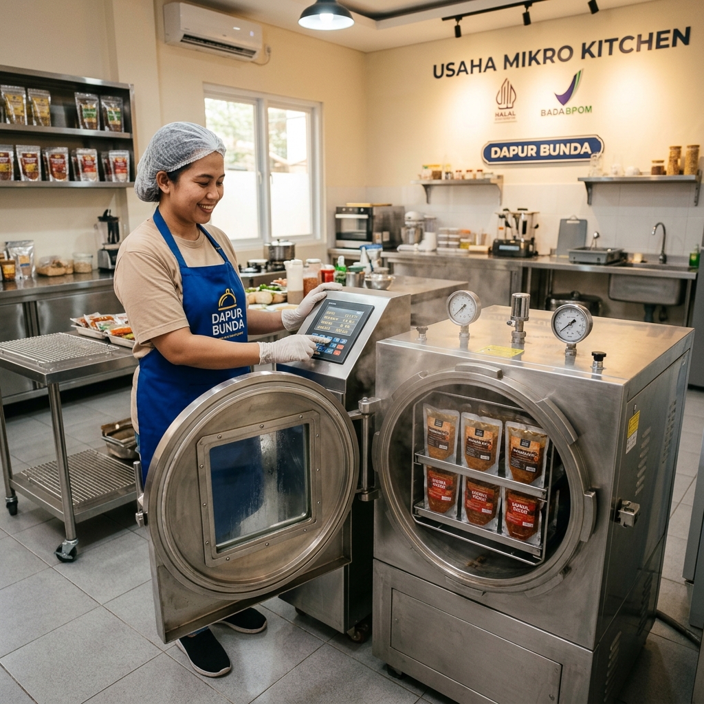 Manfaat Teknologi Retort Bagi UMKM Kuliner Indonesia